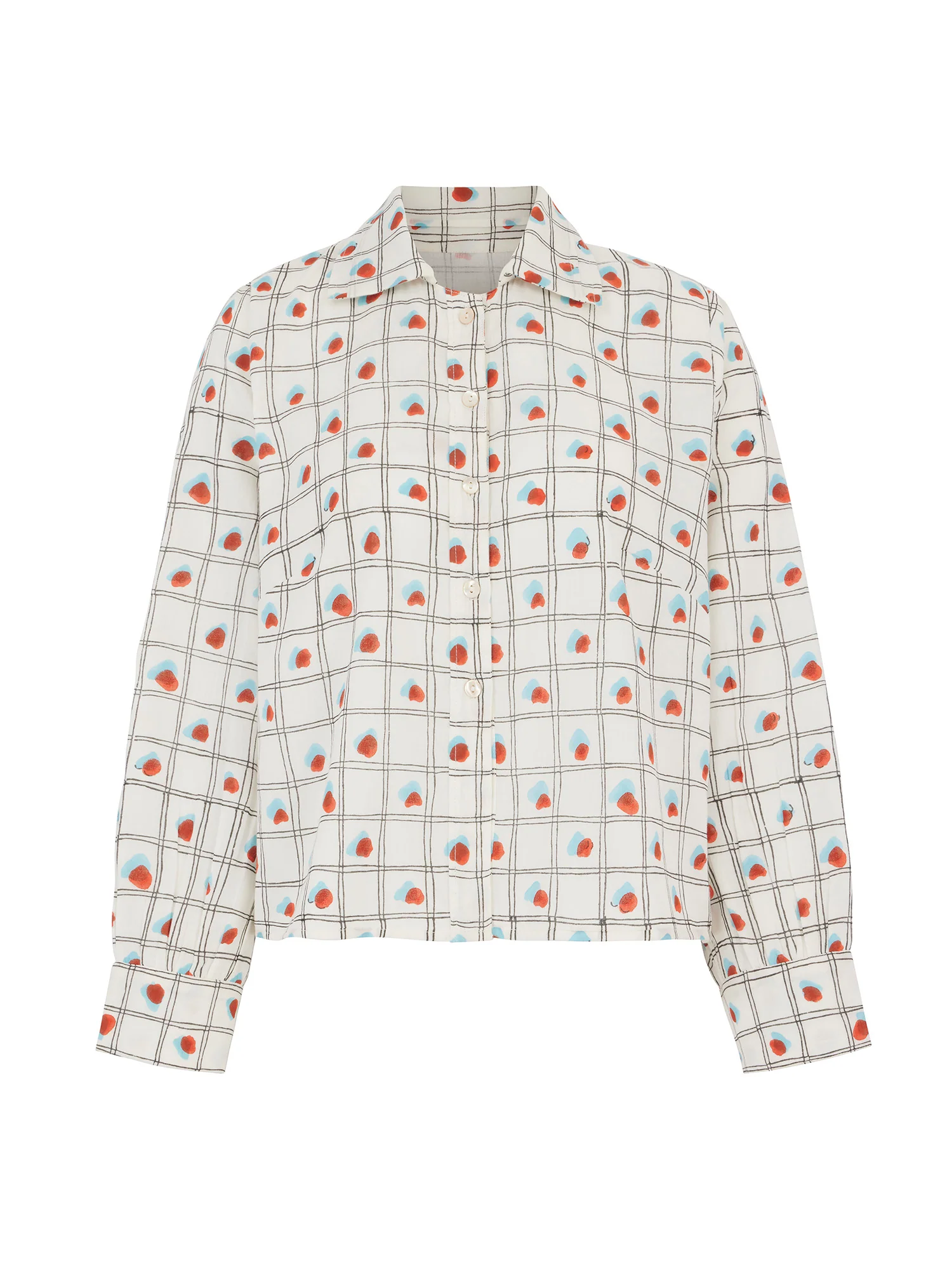 Checks & Daubs Boxy Shirt - Image 2