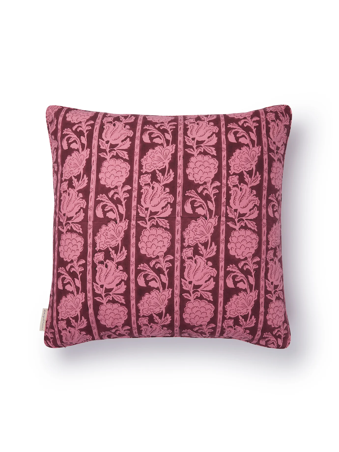 Cushion Cover, Pink Boulevard Stripe 50 x 50cm