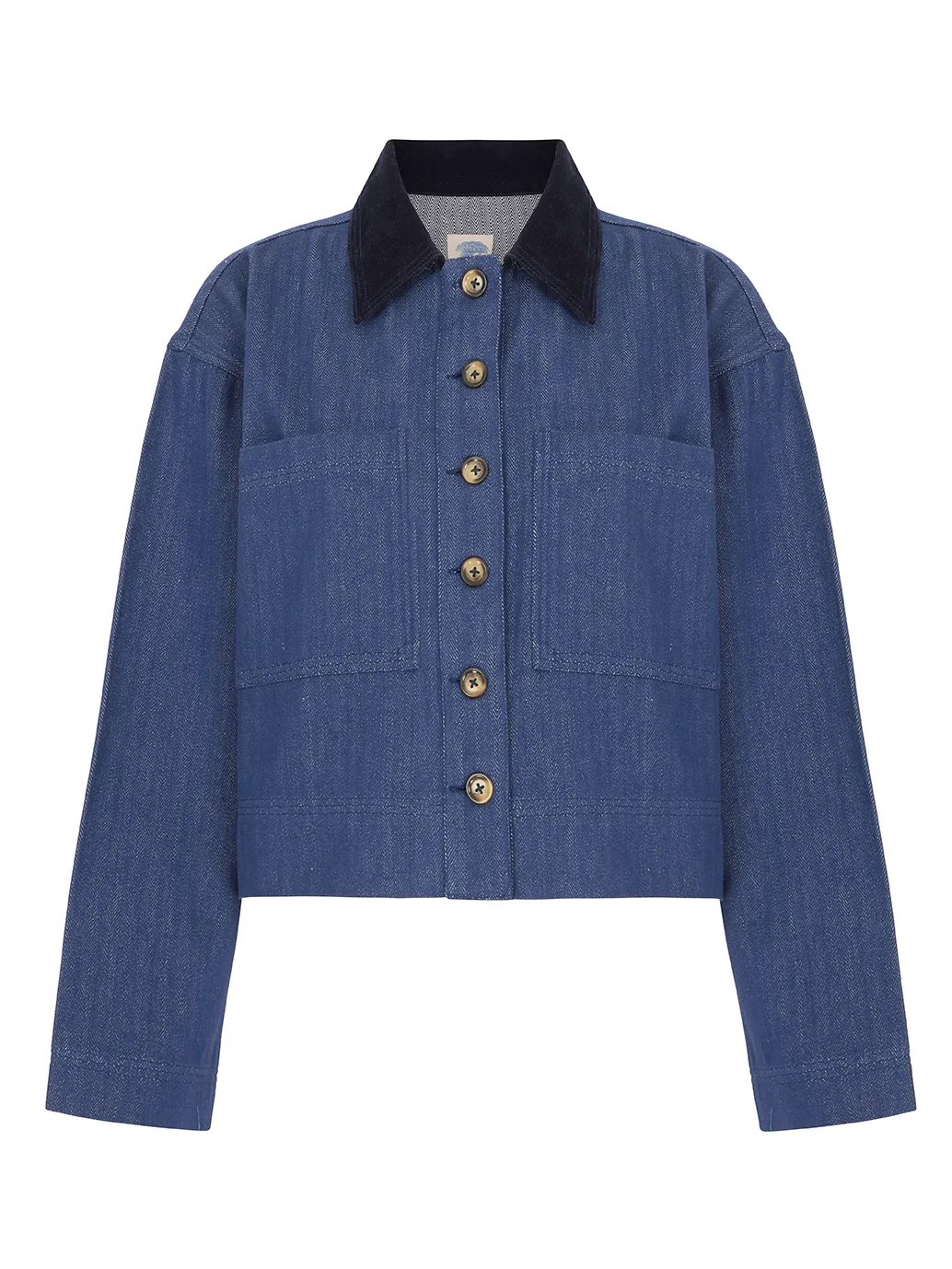 Erica Jacket in Indigo Denim Twill - Image 6