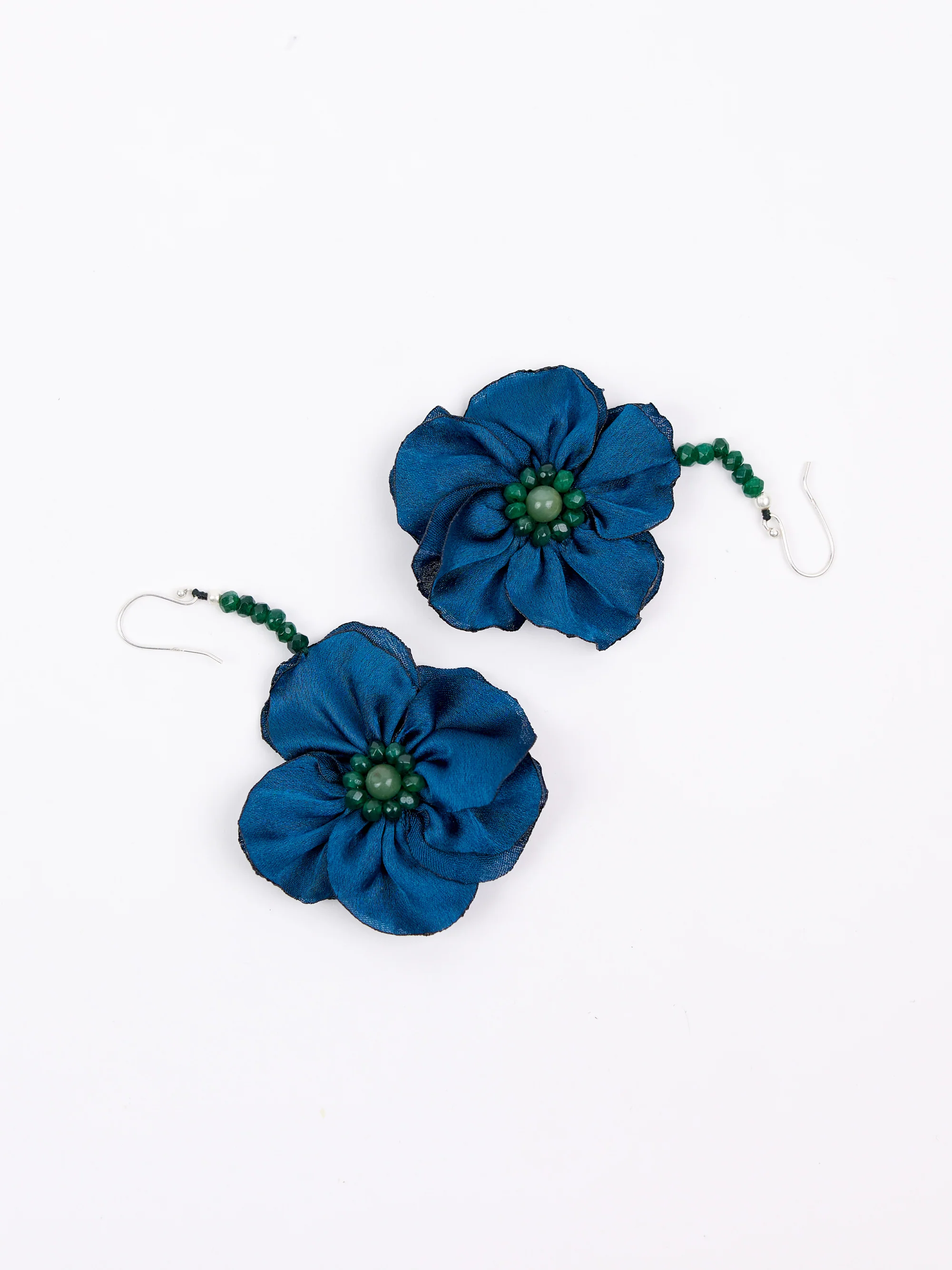 Green Hellebore Earrings