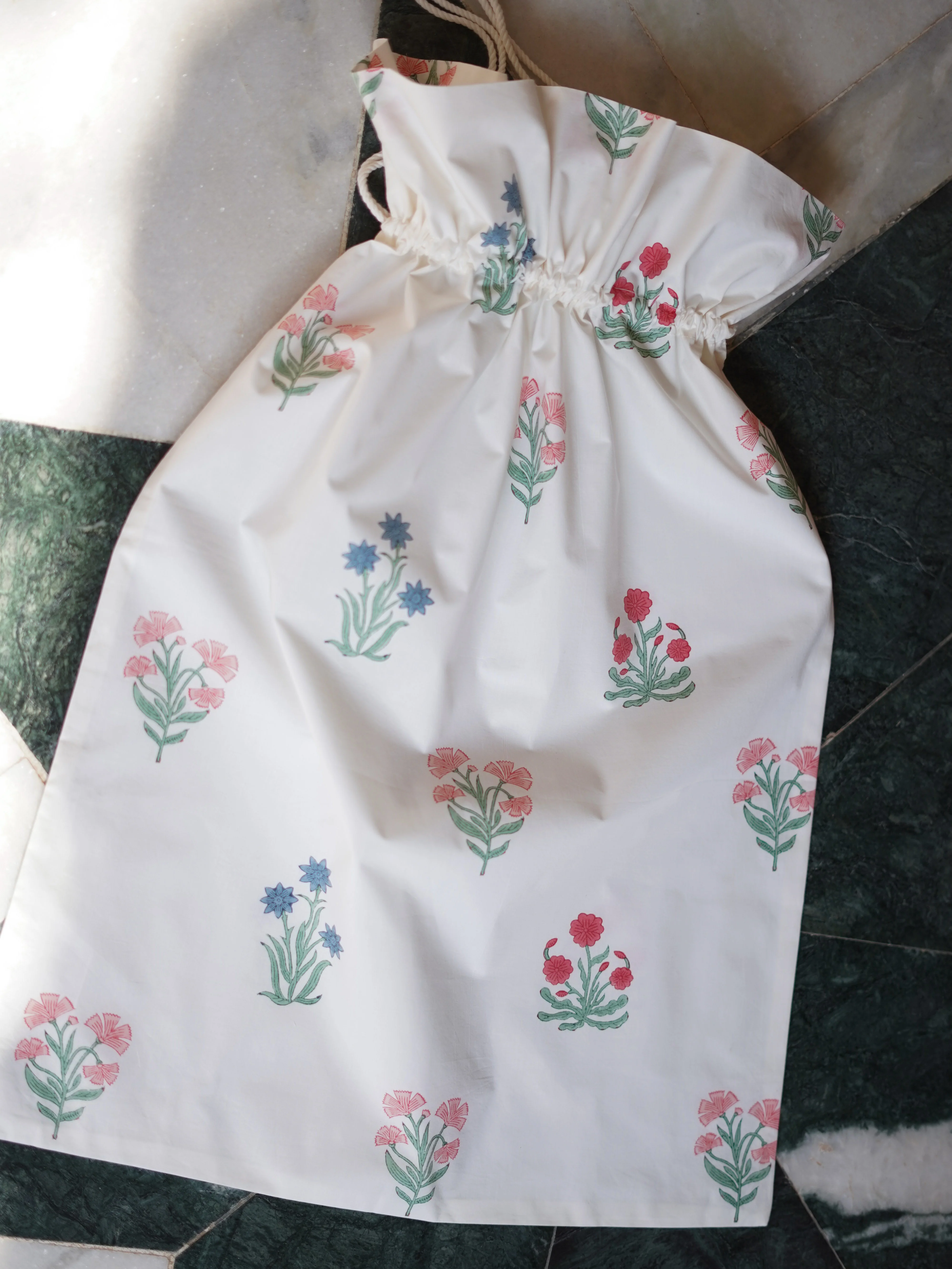 Laundry Bag in Jaipur Flower