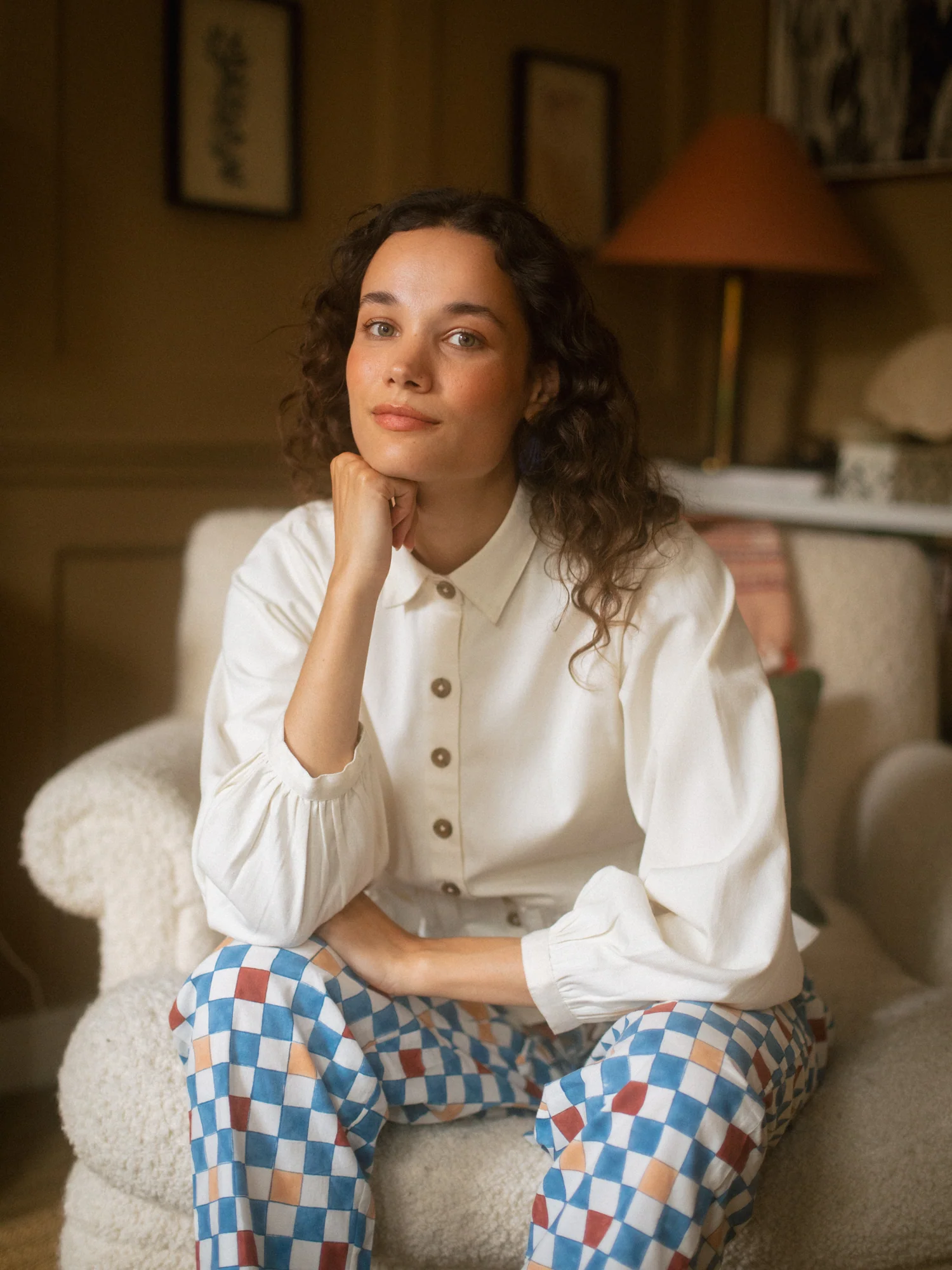 Pascale Shirt in Cotton Twill - Image 2