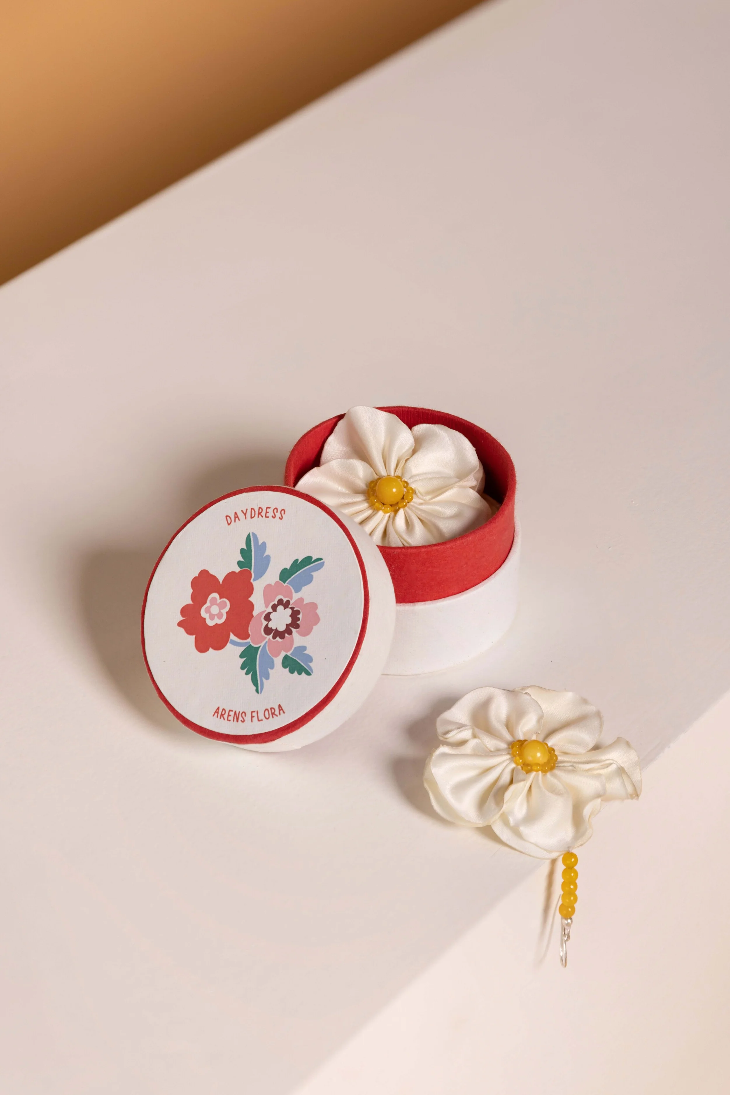 Red Poppy Earrings - Image 3