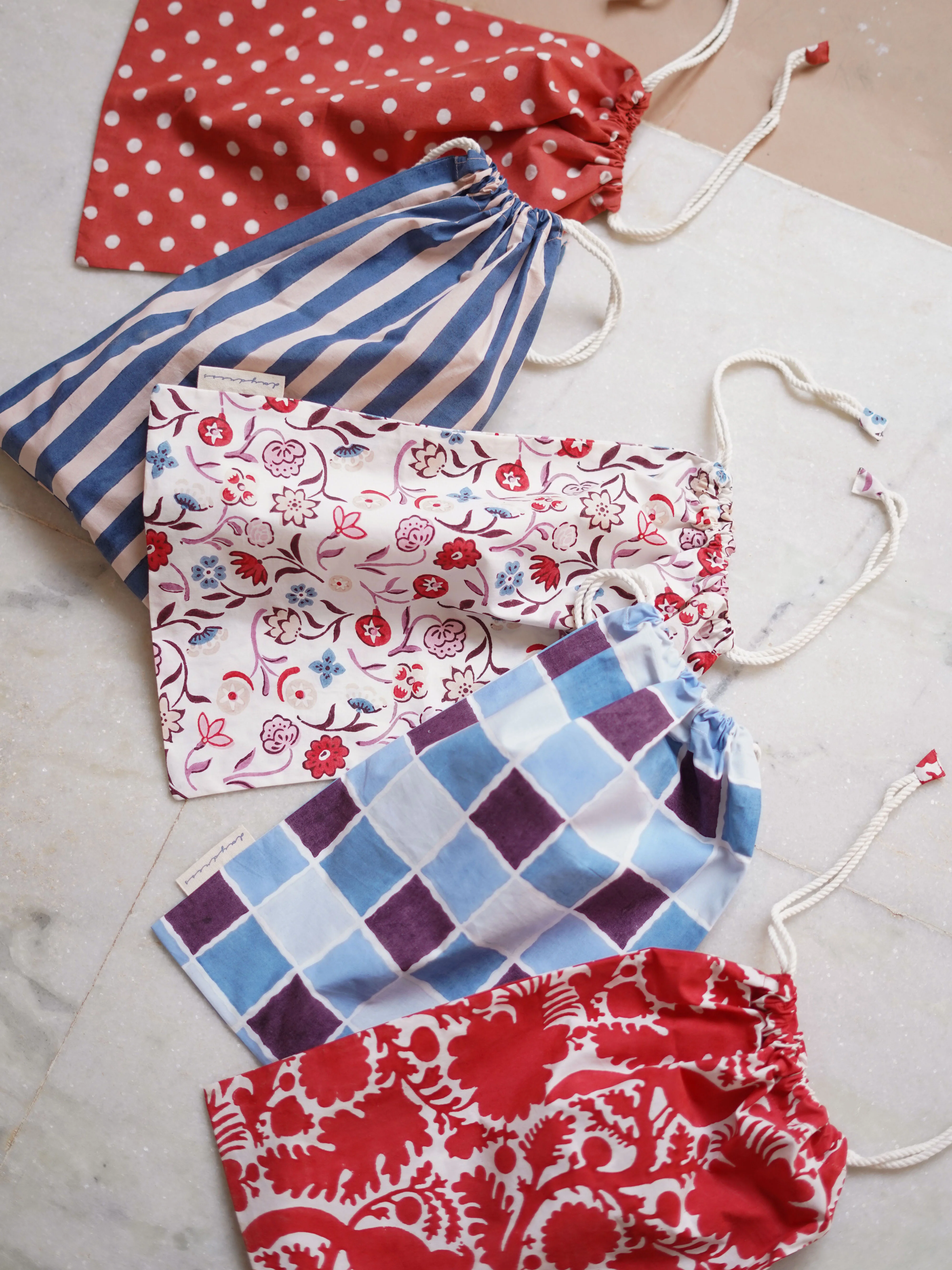 Shoe Travel Bags (set of 5)